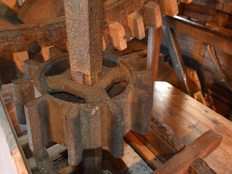 High Salvington Post Mill gears