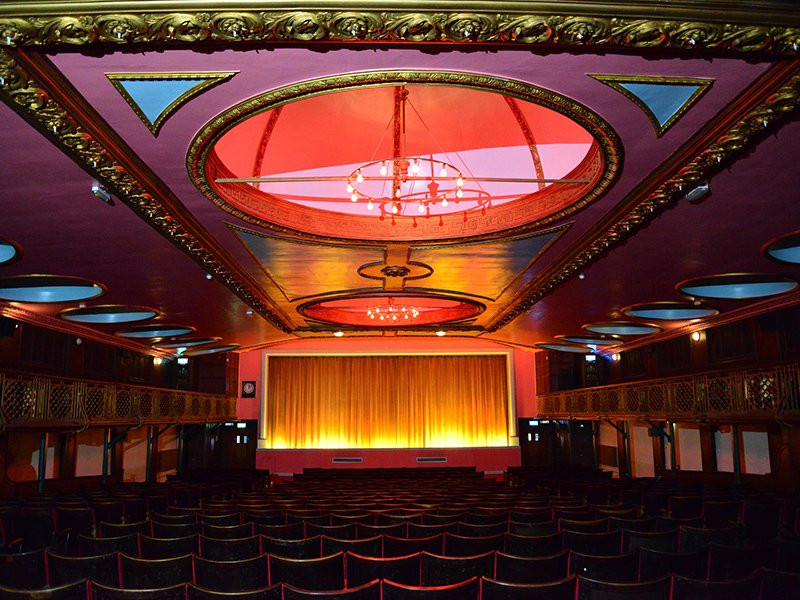 Inside Dome Cinema